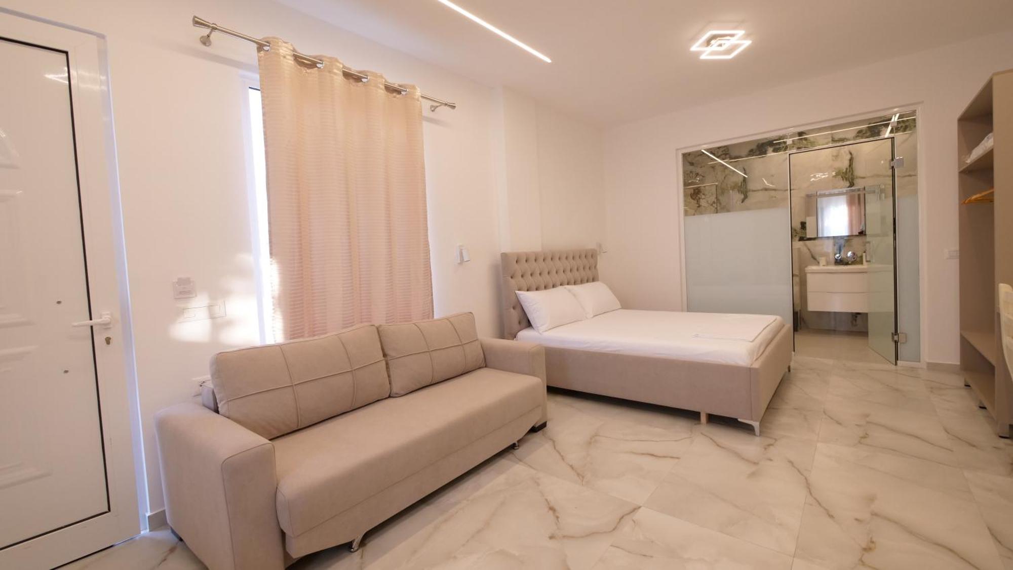 Blue Mare Apartments Sarande Ngoại thất bức ảnh