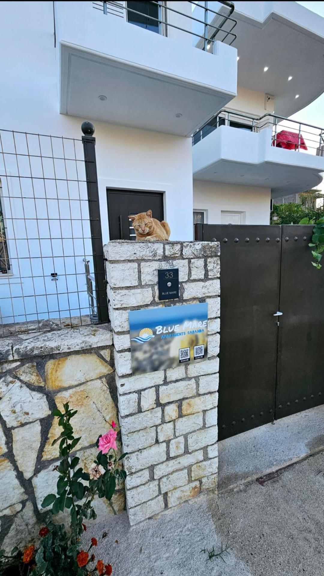Blue Mare Apartments Sarande Ngoại thất bức ảnh