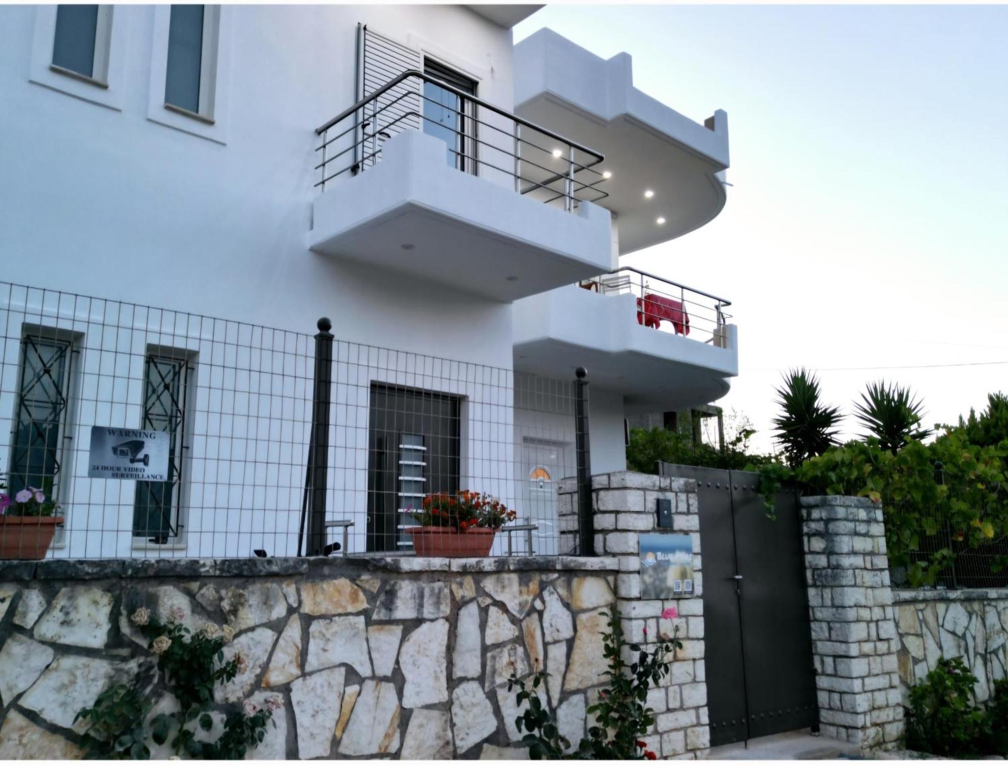 Blue Mare Apartments Sarande Ngoại thất bức ảnh